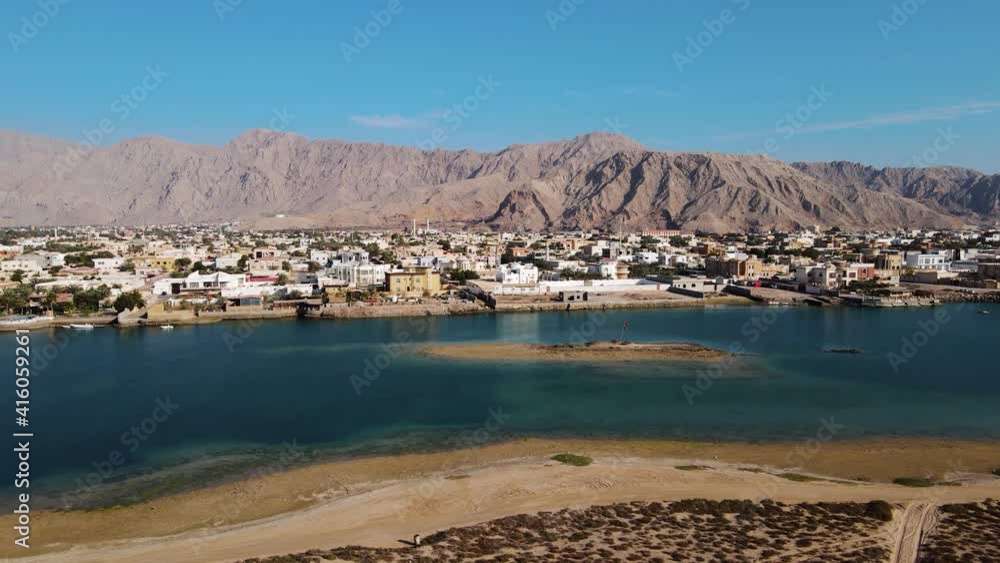 Al Rams county, the suburb of Ras Al Khaimah emirate in the United Arab ...