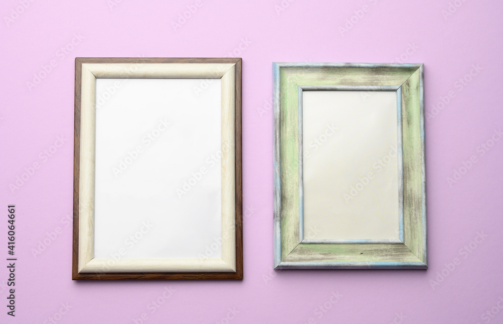 empty rectangular blank wooden frame empty rectangular blank wooden frame