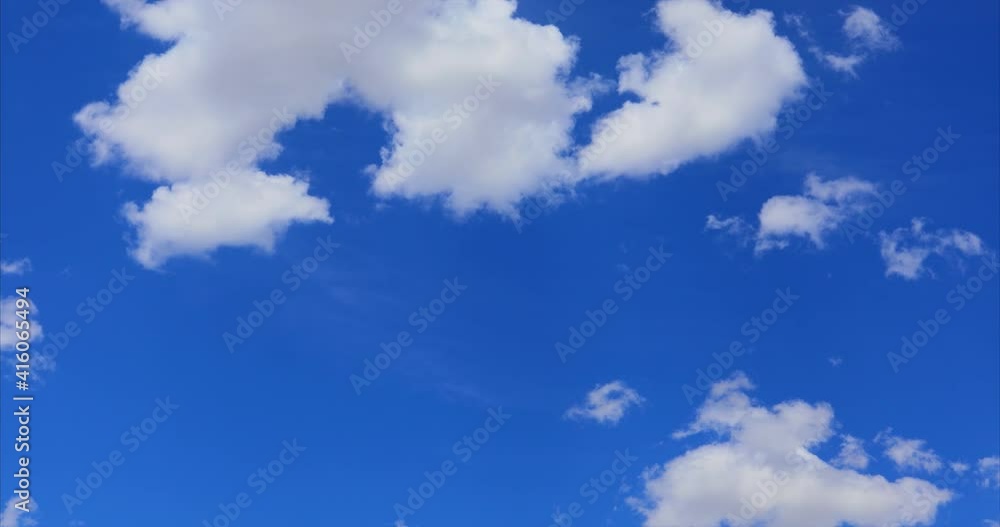 Time lapse beautiful cloud Blue sky Time lapse beautiful cloud Blue sky