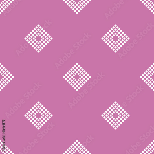 pattern with geometric shapes, circle, square