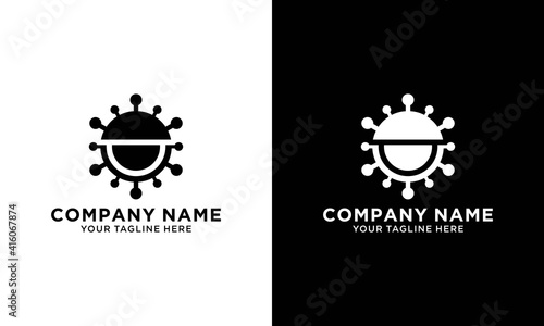 Simple virus , can be used as illustration for ncov coronavirus / covid 19