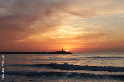 sunset over the sea © José