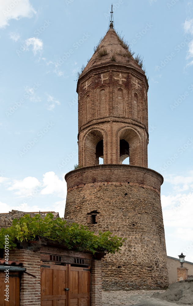 Old tower view in Signagi Georgia