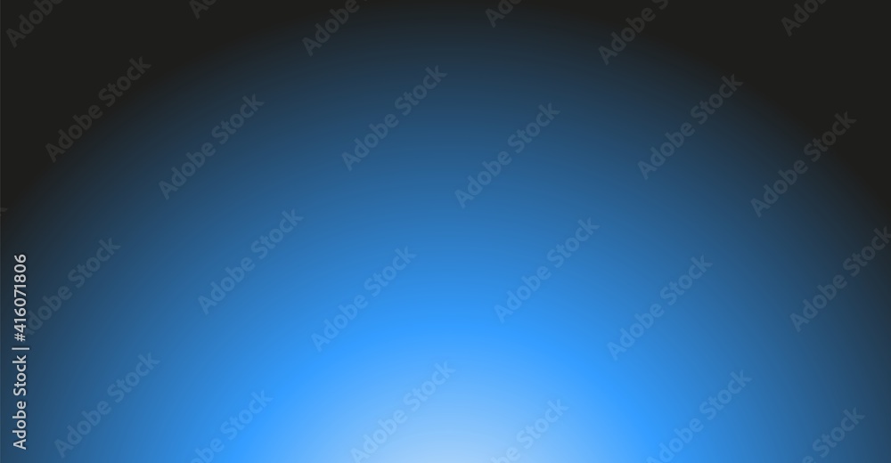 Abstract blue gradient background for design. Vector illustration