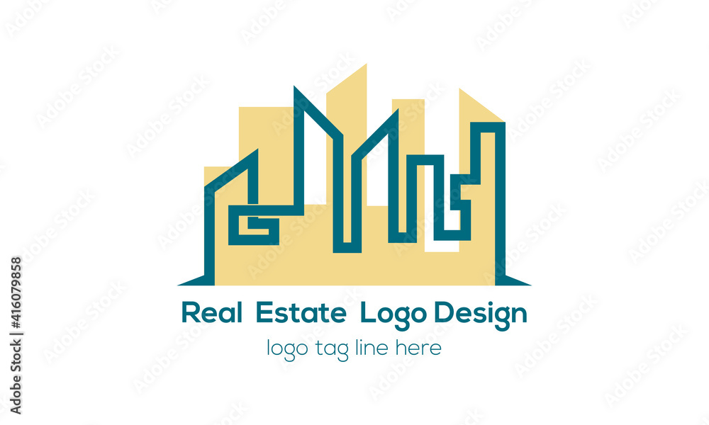 city construction logo design. 