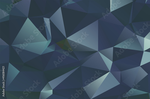 Multi color geometric triangular low poly background style