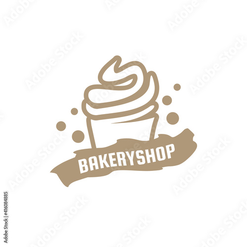 Bakery logos and badges design templates vector illustration. Good for bakehouse and cafe emblems. Retro typography elements and silhouettes. Vintage Style