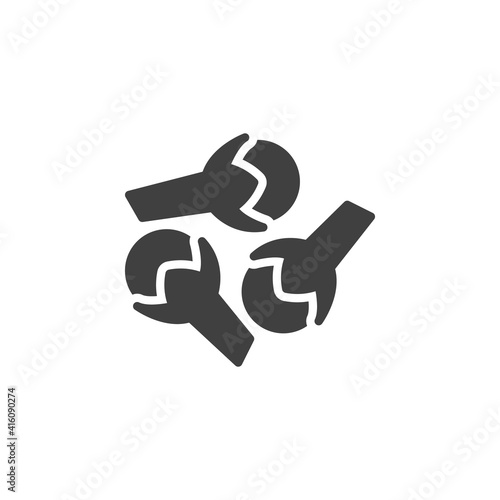 Clove spice vector icon. filled flat sign for mobile concept and web design. Dried cloves glyph icon. Symbol, logo illustration. Vector graphics