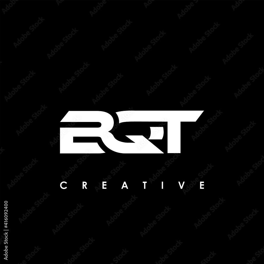 BQT Letter Initial Logo Design Template Vector Illustration BQT Letter Initial Logo Design Template Vector Illustration