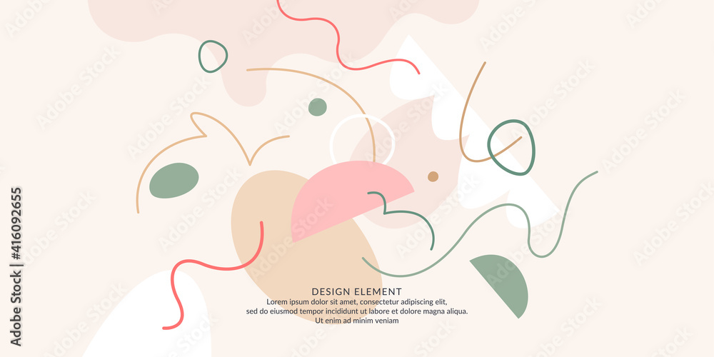 Modern backgrounds with abstract elements and dynamic shapes. Compositions of colored spots. Vector illustration. Modern backgrounds with abstract elements and dynamic shapes. Compositions of colored spots. Vector illustration.