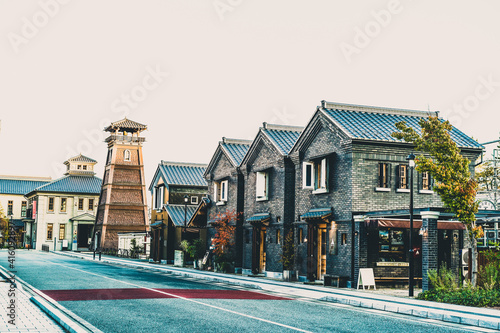 甲府駅北口_甲州夢小路_レトロな町並み