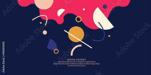 Tela Modern backgrounds with abstract elements and dynamic shapes