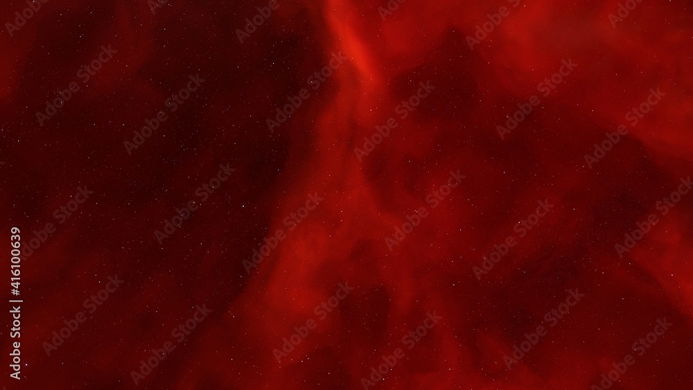 Space background with nebula and stars, nebula in deep space, abstract colorful background 3d render