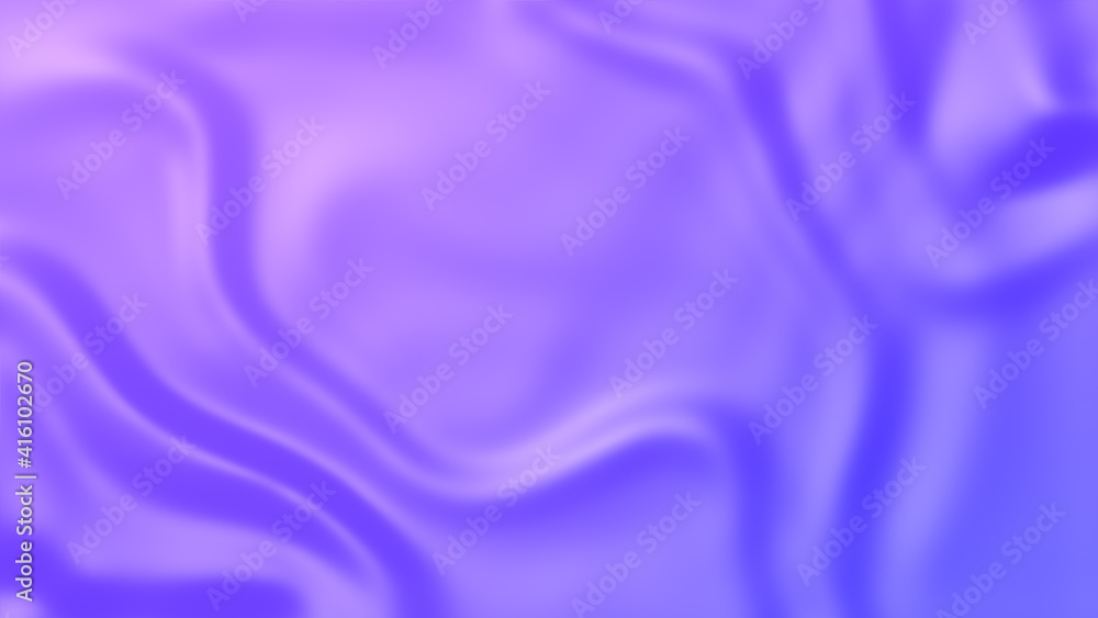 Fototapeta premium ripple of pink fabric background, wavy silk satin cloth texture 3D, abstract liquid surface