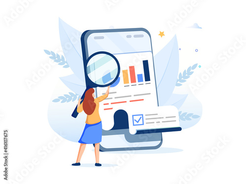 Search engine marketing abstract concept vector illustration set. Mobile SEO agency, keyword ranking, alt tag.