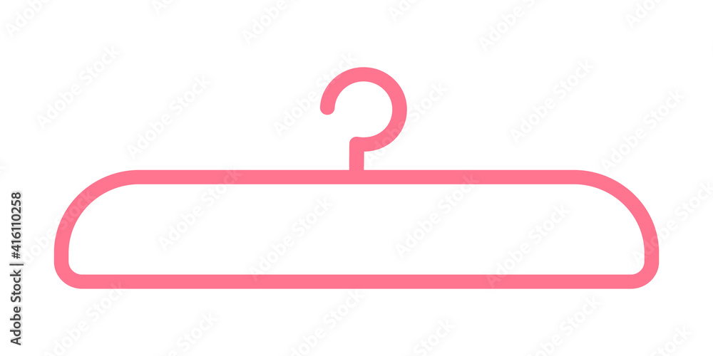 Hanger icon isolated on white background Hanger icon isolated on white background