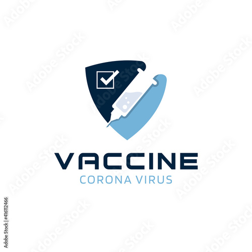Vaccine covid-19 Corona Virus Vector illustration	