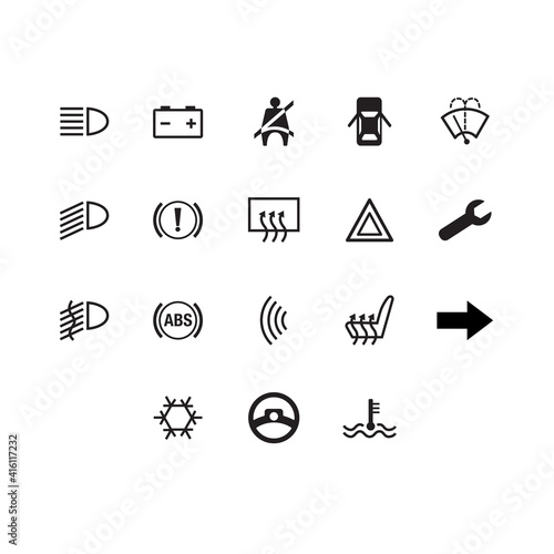 dashboard car icons