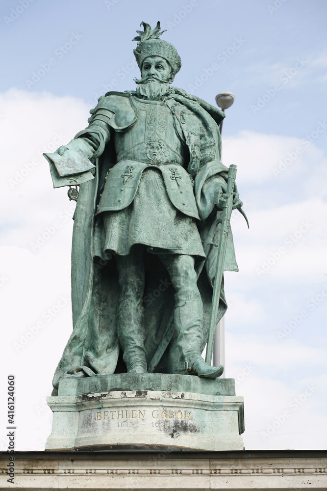 Statue of Gabor Bethlen Prince of Transylvania