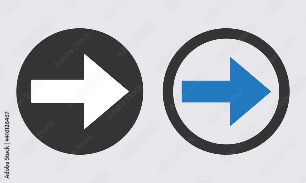 Arrow alt circle right vector icon. circel outline icon. Arrow alt circle right vector icon. circel outline icon.