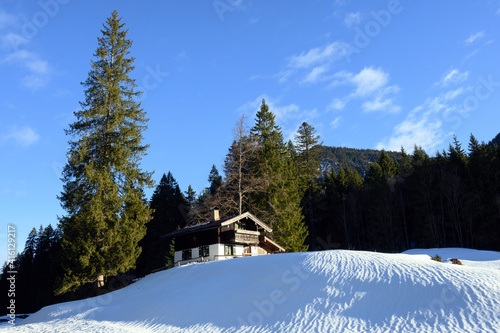 Winter in den bayrischen Bergen