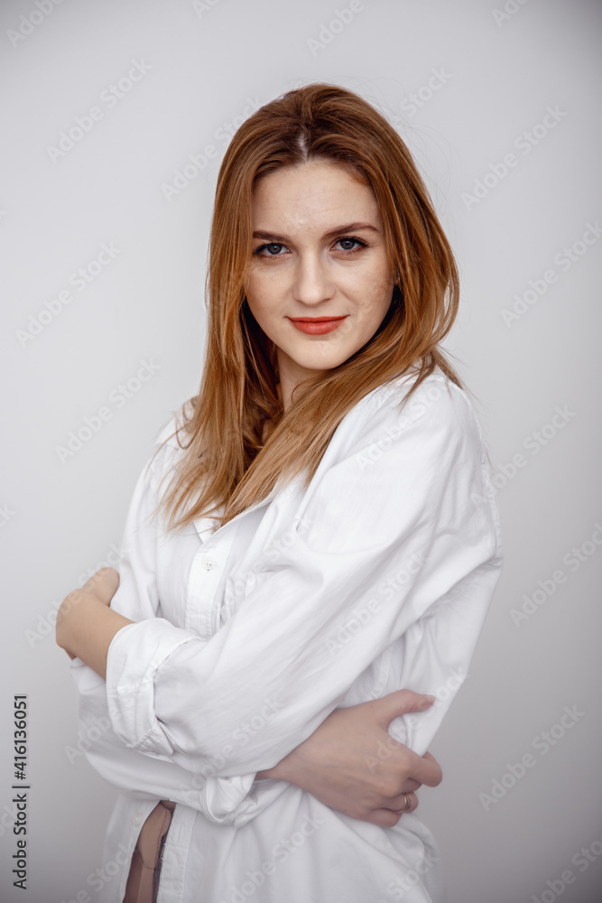 Young woman looking at the camera model isolated background. Beautiful elegant woman. Jewellery advertising concept. Close up portrait. Businesswoman confident portrait. Young woman looking at the camera model isolated background. Beautiful elegant woman. Jewellery advertising concept. Close up portrait. Businesswoman confident portrait.