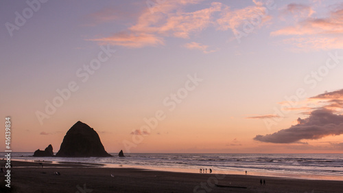 Sunset at Cannon Beach