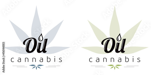 LOGO HUILE DE CANNABIS CBD