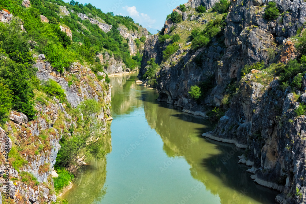 River with gorge, Kosovo