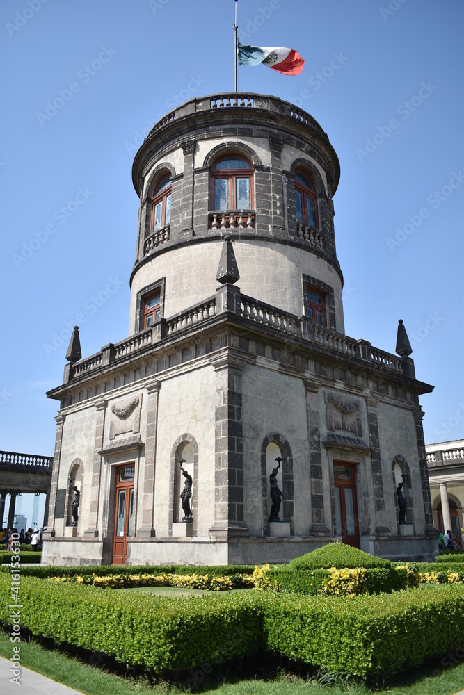 Adentro del Castillo de Chapultepec en CDMX Adentro del Castillo de Chapultepec en CDMX