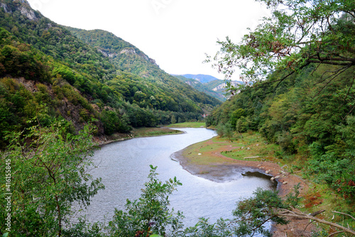 Baile Herculane artificial lake