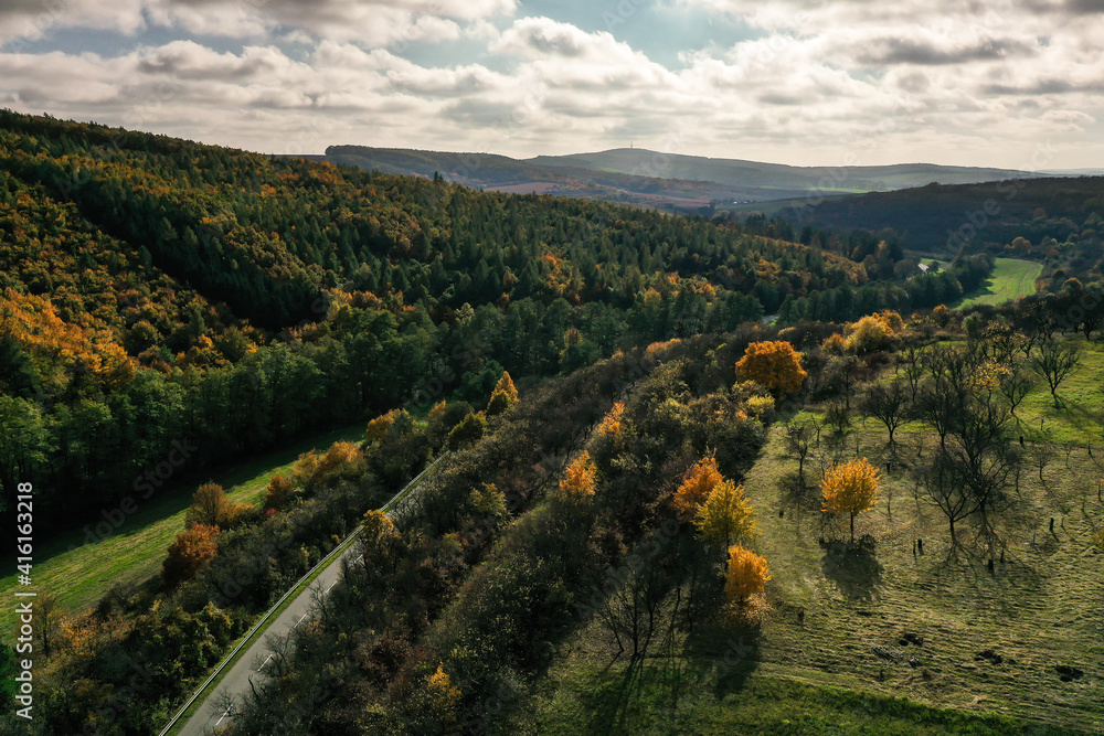 autumn landscape in Moravia