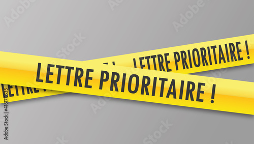 Logo lettre prioritaire.