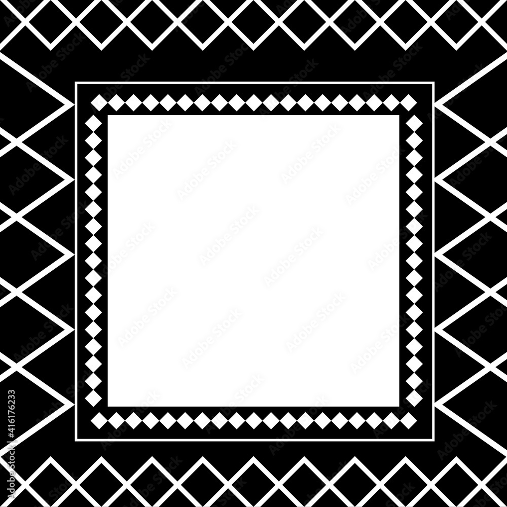abstract banner vector lines design, frame, graphic, pattern, copy space use as texture background, illustrator vector black and white. 