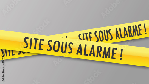 Logo site sous alarme.