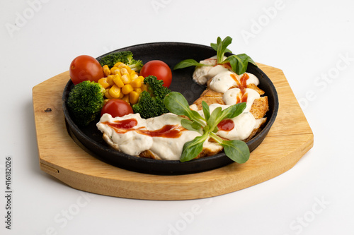 chicken with vegetables