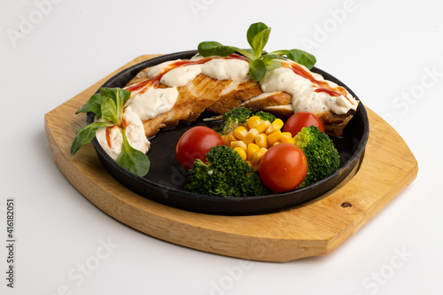 chicken with vegetables