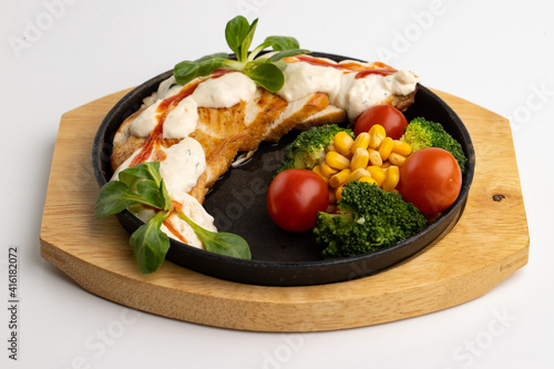 chicken with vegetables