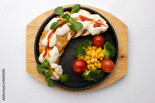 chicken with vegetables