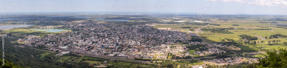 Panorama of Osorio city