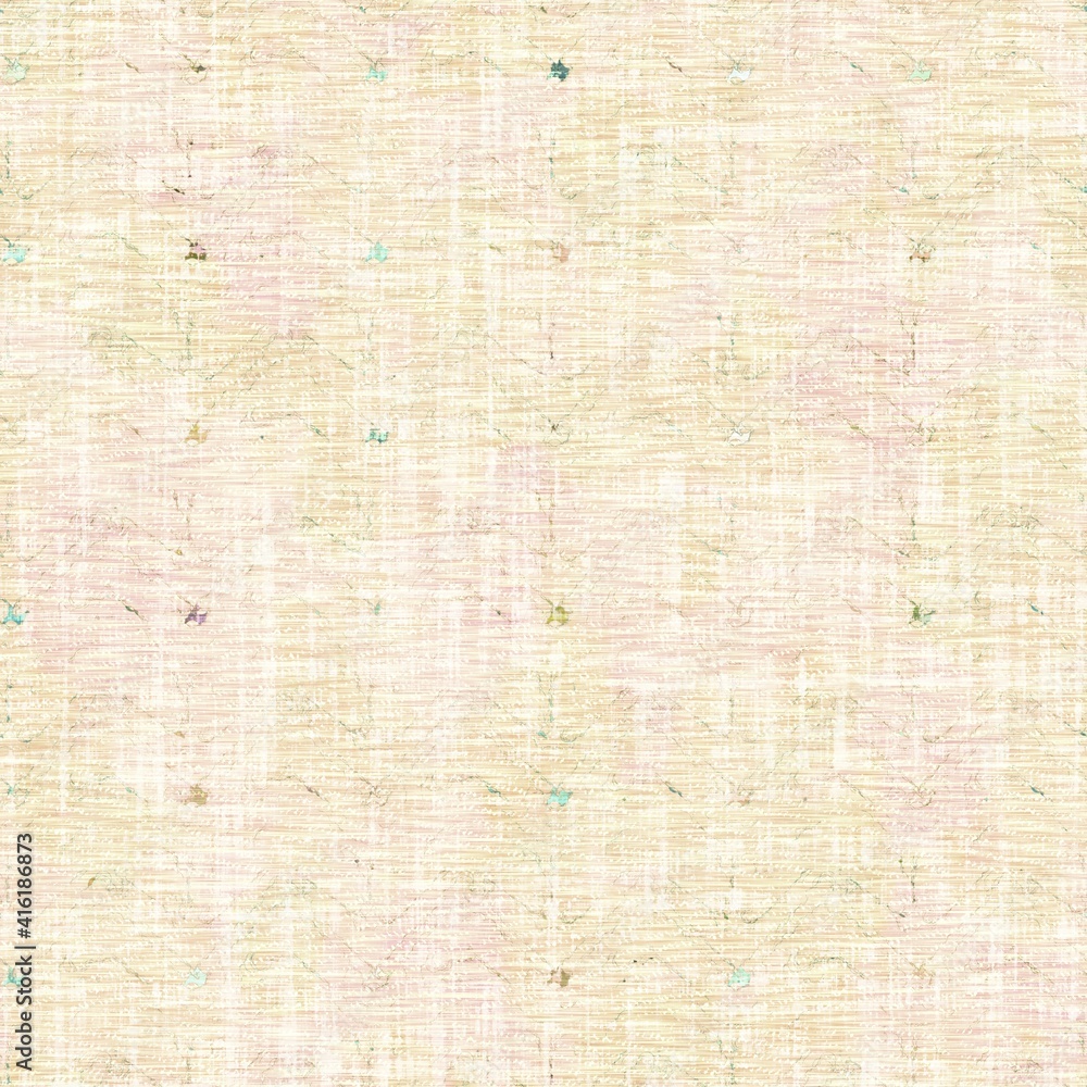 Rustic mottled linen woven texture. Seamless printed fabric pattern. Tropical pastel coastal style. Interior textile background. Mottled colorful peach green dye stains. Soft rustic summer home decor
Rustic mottled linen woven texture. Seamless printed fabric pattern. Tropical pastel coastal style. Interior textile background. Mottled colorful peach green dye stains. Soft rustic summer home decor