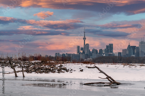 Photography Stunning skyline of Toronto