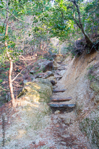 御在所岳登山　中登山道