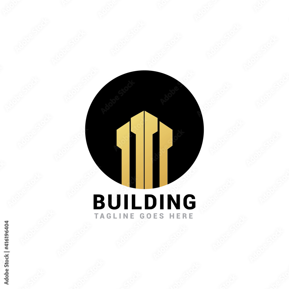 building logo icon vector template. building logo icon vector template.