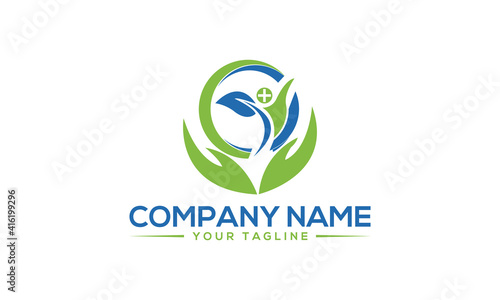 The Best Healthy Logo and Pharmacy Logo,  Abstract Logo, Vector Logo 