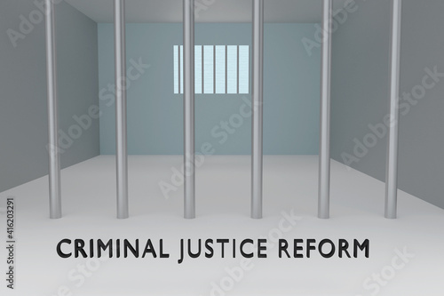 CRIMINAL JUSTICE REFORM concept