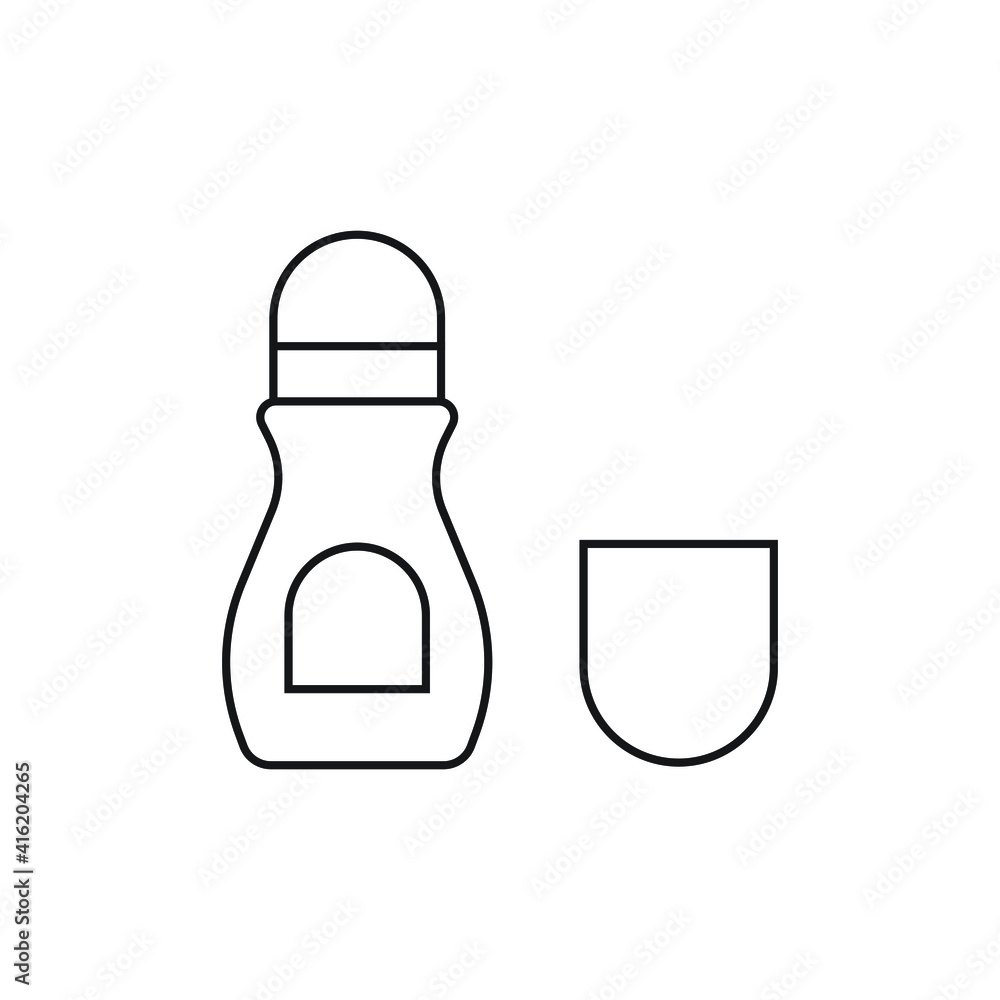 Roll on deodorant icon design. vector illustration Roll on deodorant icon design. vector illustration