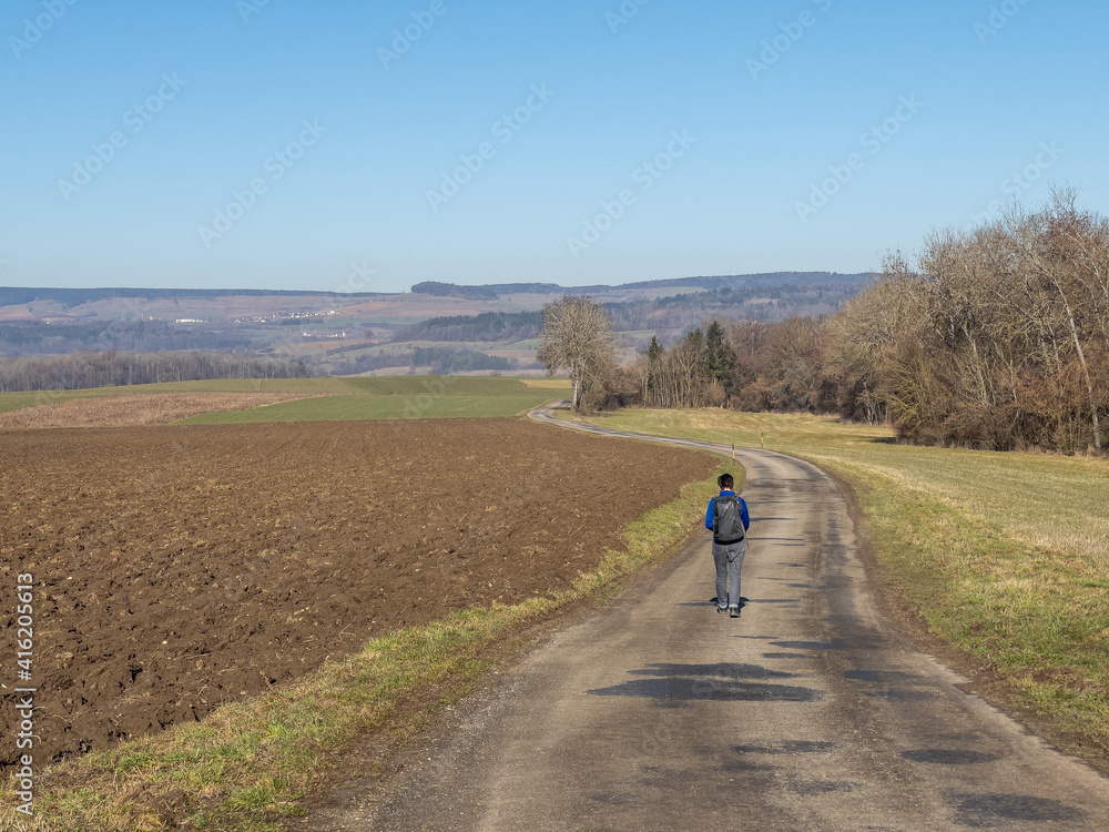 Wanderung bei Singen im Frühling Wanderung bei Singen im Frühling