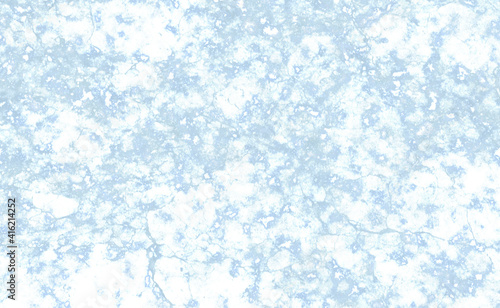 Textured ice frost surface background. Frost texture iced surface, Winter material. Abstract frosty pattern on glass. Frosted glass texture. Blue foil freeze gradient texture background. The frozen wa