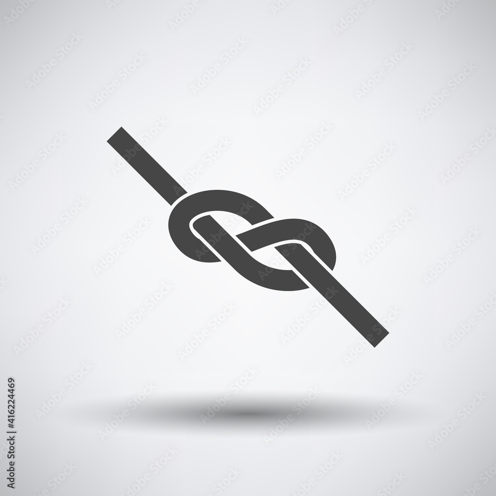 Alpinist Rope Knot Icon Alpinist Rope Knot Icon
